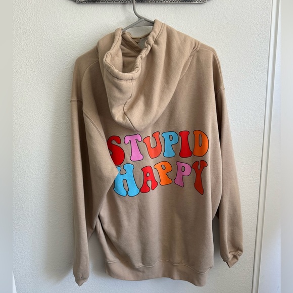 Stupid Happy Hangover Hoodie - Picture 1 of 3